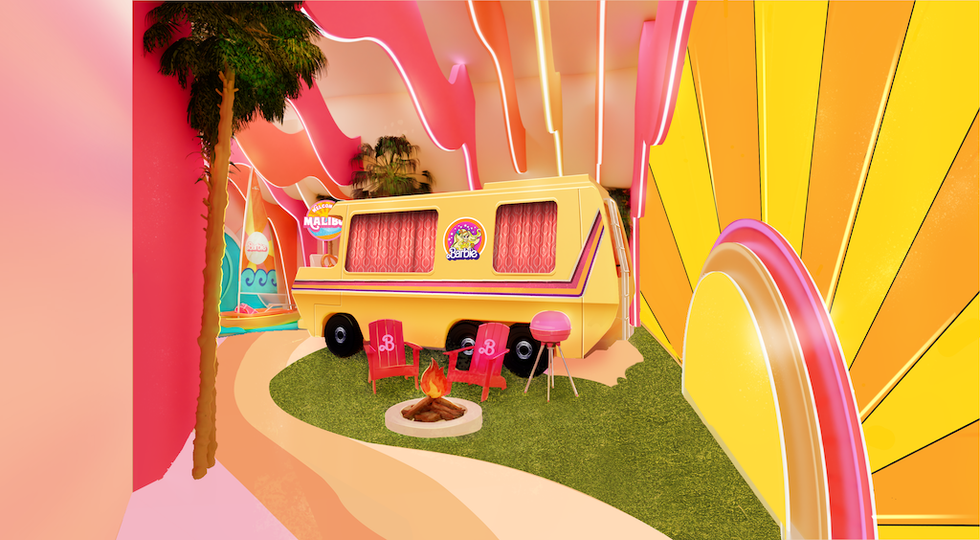 Leisure Expert Group Barbie POV artwork - Malibu
