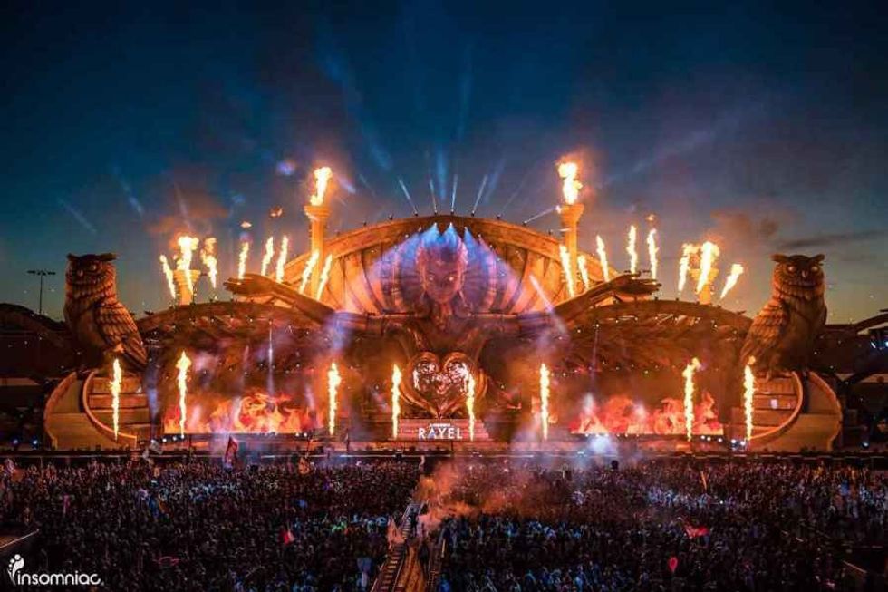 Leisure Expert Group creates spectacular Gaia stage for Electric Daisy Carnival