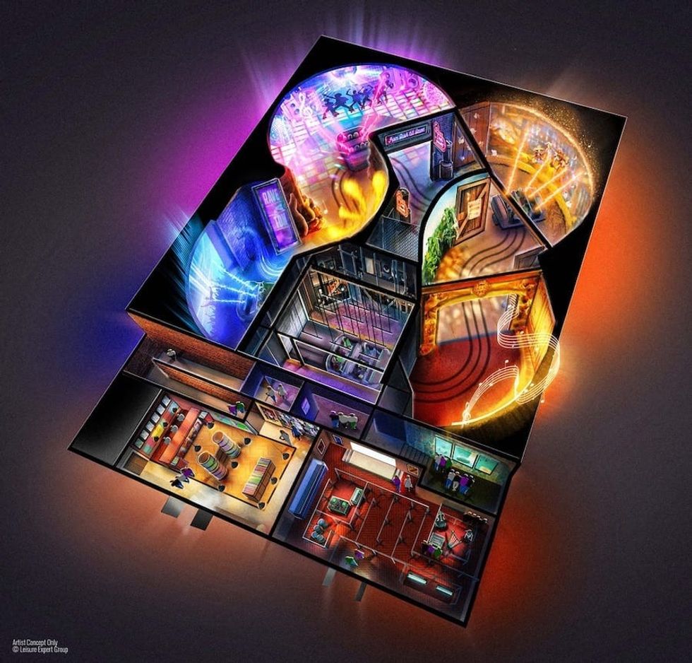 Leisure Expert Group dark rides_Music