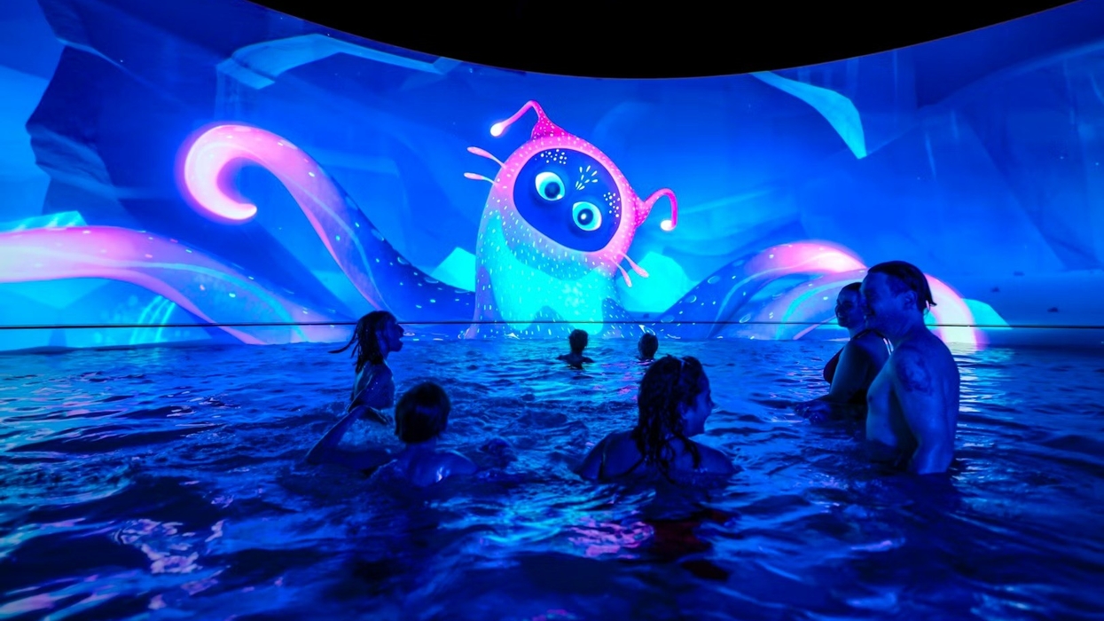 Les Abysses de Lumière at Aquascope
