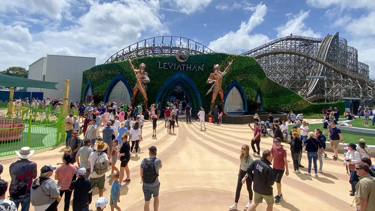 Leviathan coaster Sea World