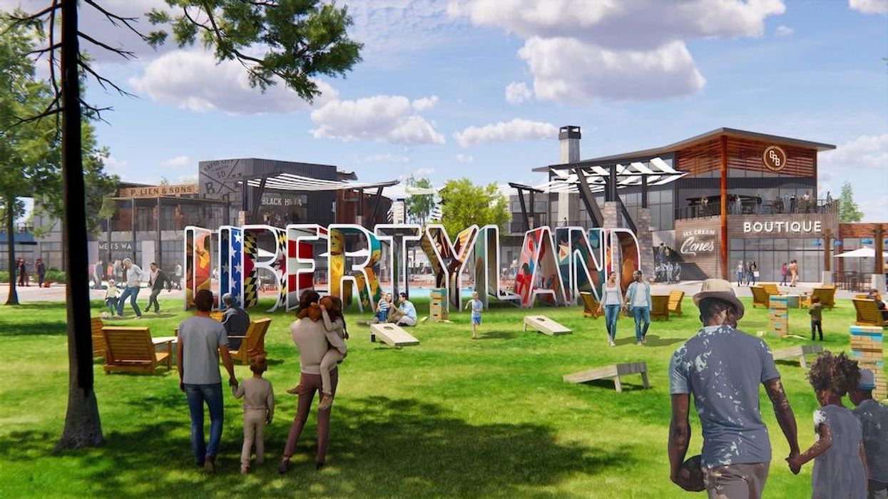 Libertyland - Ground Sign