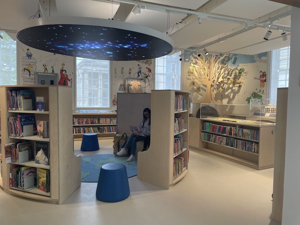 Library at the Amelia Scott building