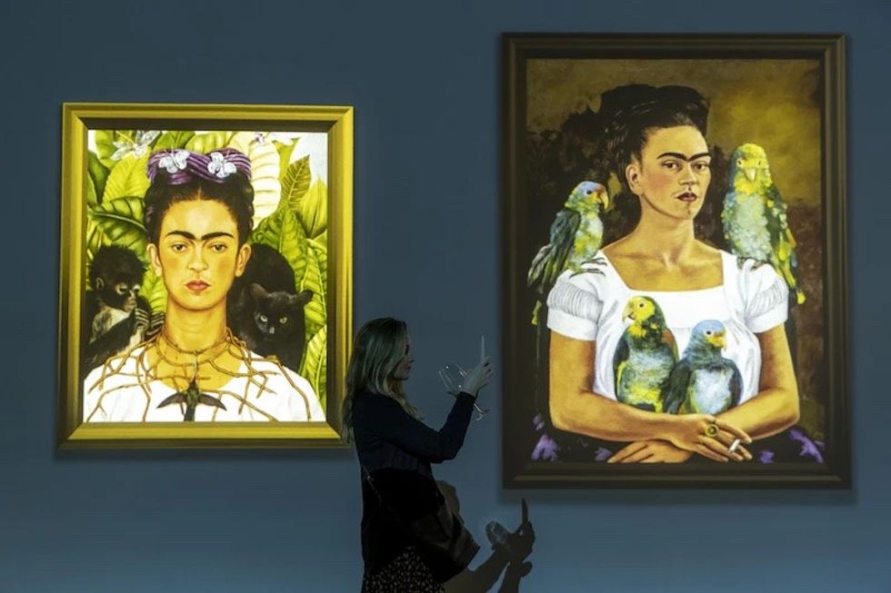 Life and Work of Frida Kahlo portraits