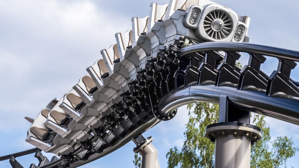 Lightning coaster at Furuvik