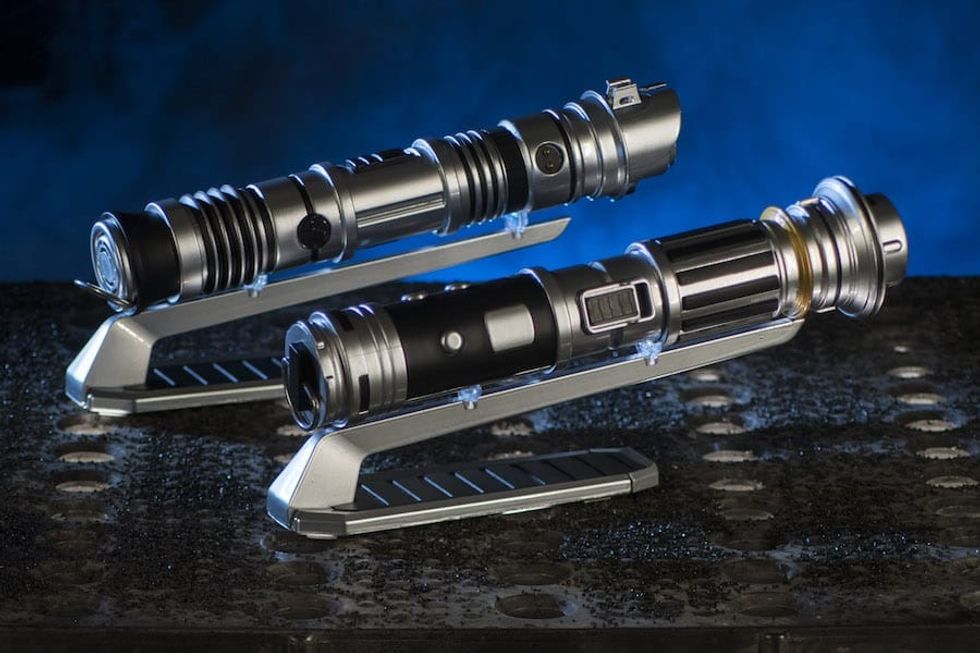 Lightsabers star wars galaxys edge merchandise
