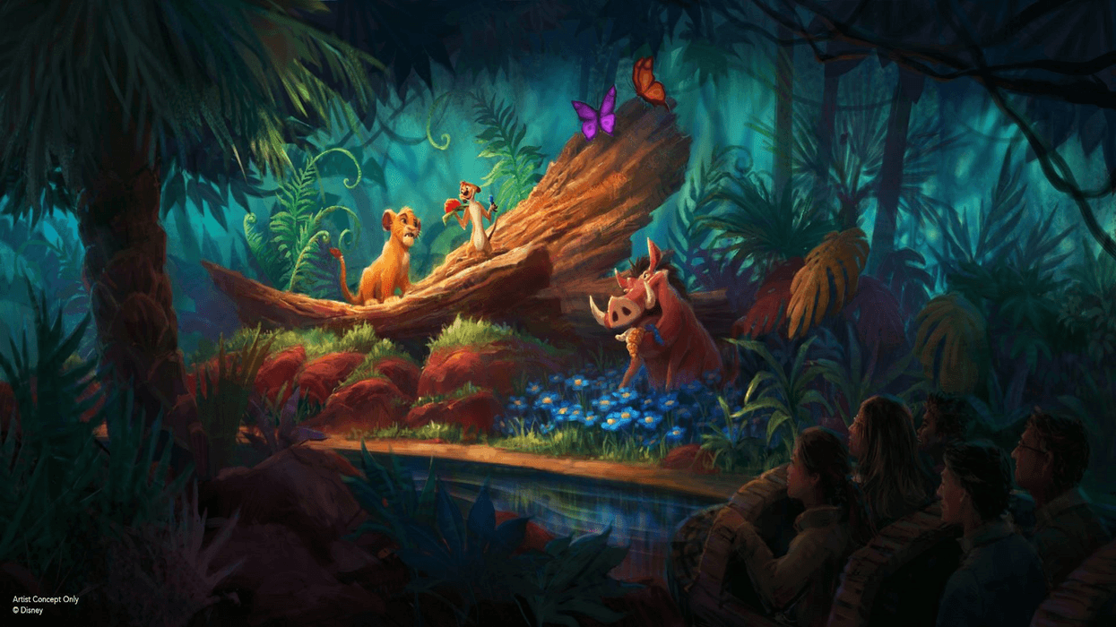 lion king ride disneyland paris