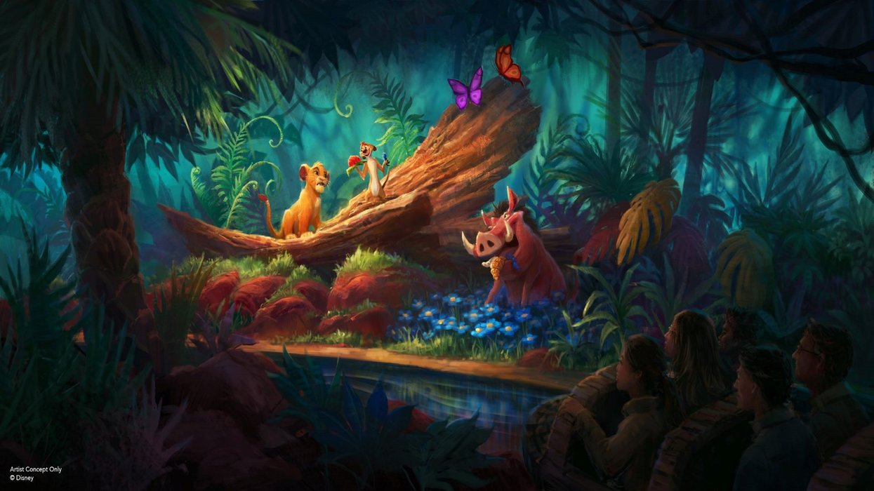 lion king ride disneyland paris