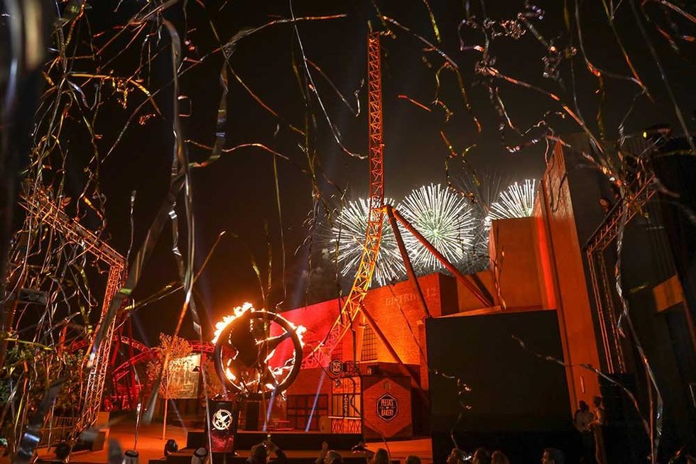 lionsgate land motiongate dubai the hunger games