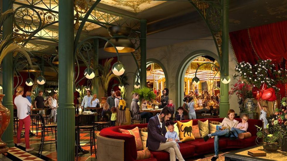 Liseberg Grand Curiosa Hotel restaurant. Andreas Andersen talks about his return to the park