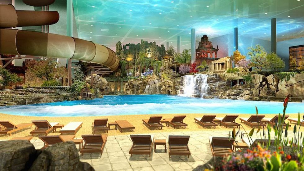 Liseberg waterpark beach