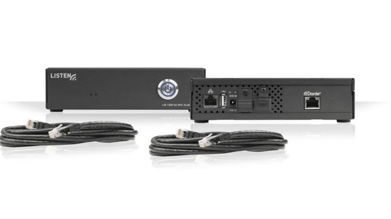 Listen EVERYWHERE 2 Channel Wi-Fi Audio Server (Dante)