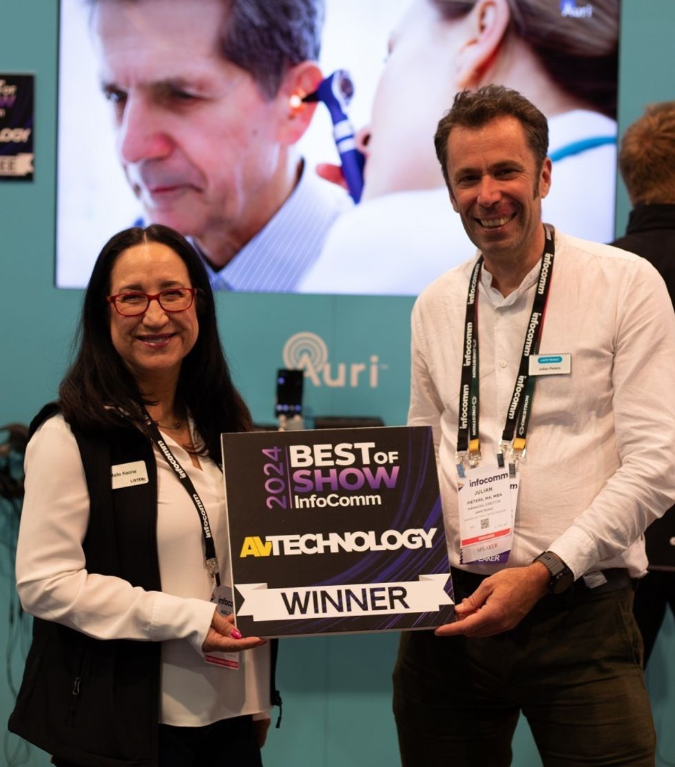 Listen Technologies InfoComm award