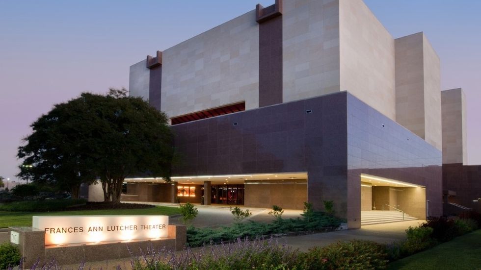 Listen Technologies Lutcher Theatre dusk