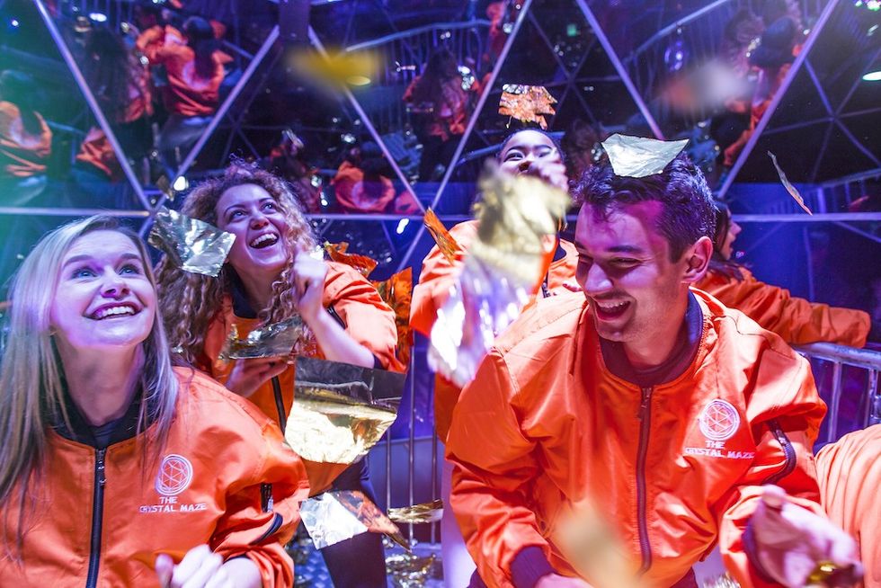 Little Lion Crystal Maze experience Innovation in gaming