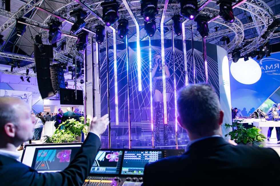 Live events tech ISE