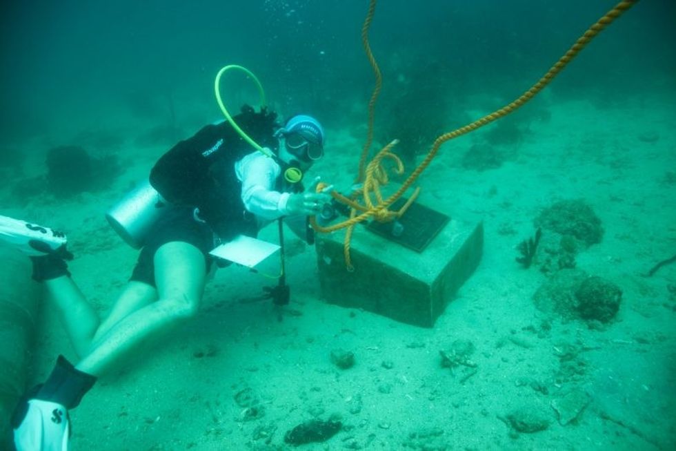 living museum in the sea