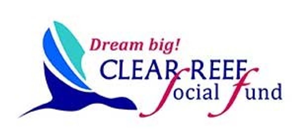 logo social fund clear reef background