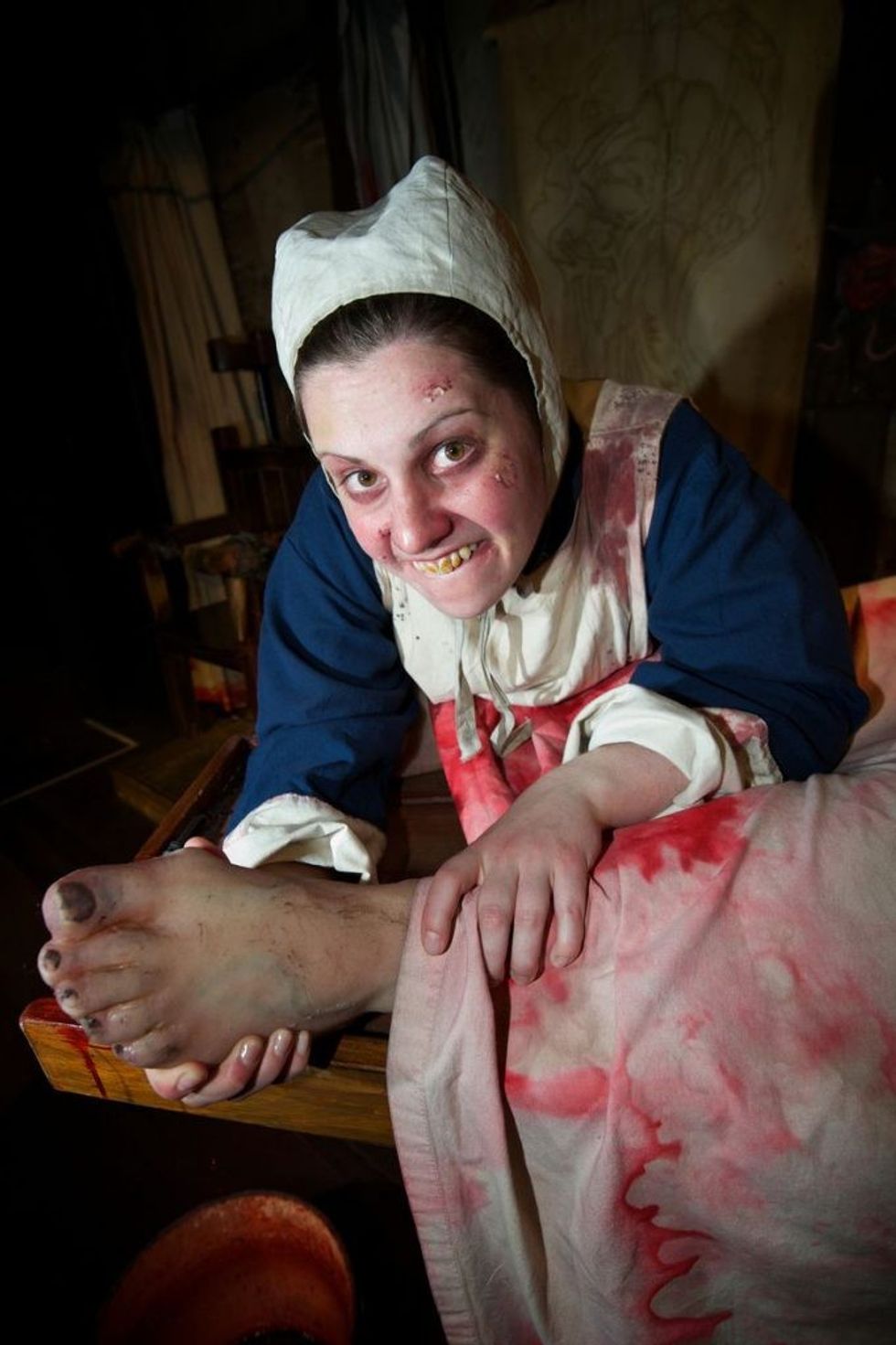 London Dungeons plague doctor