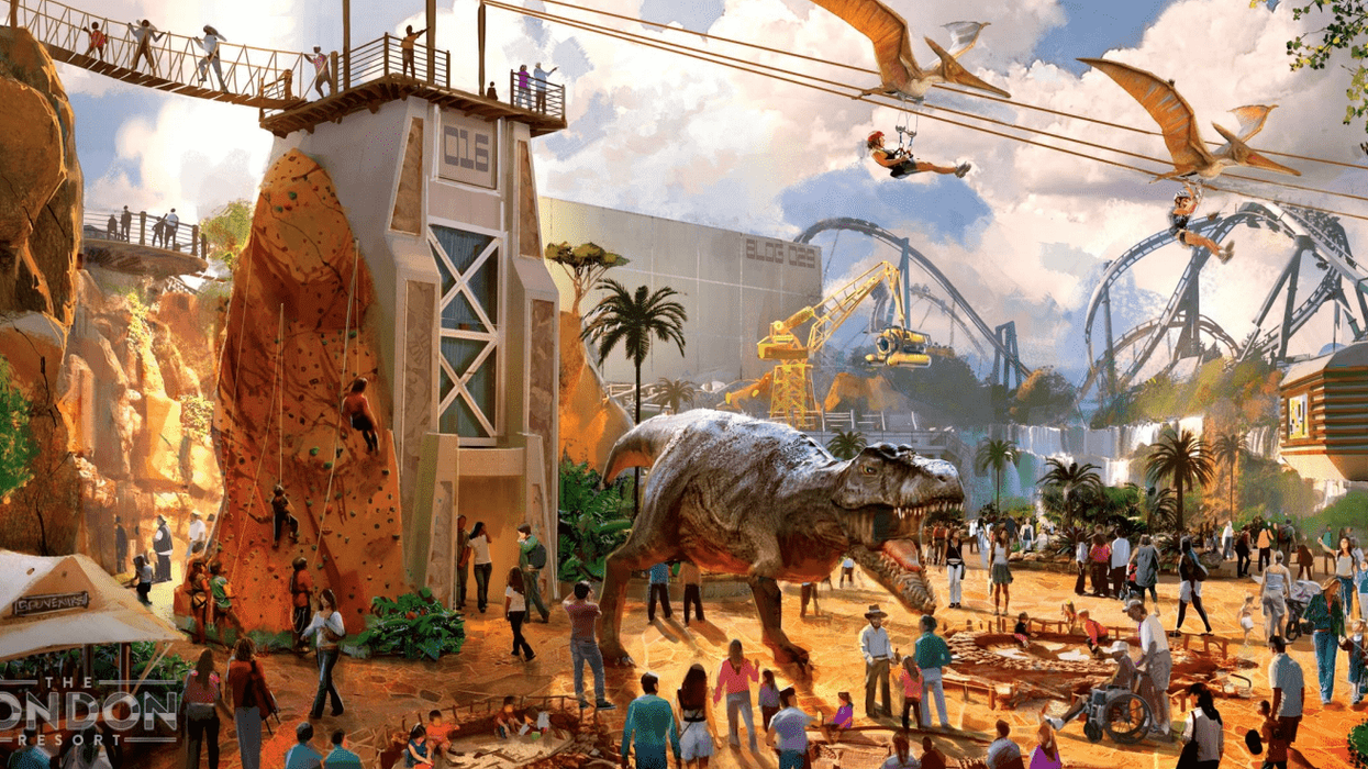 london resort dinosaurs