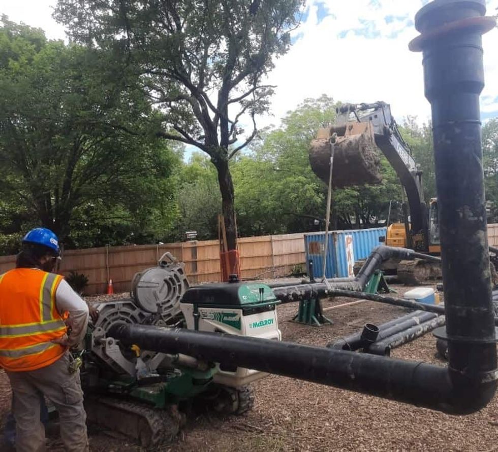 Longhorn organics ft worth zoo construction