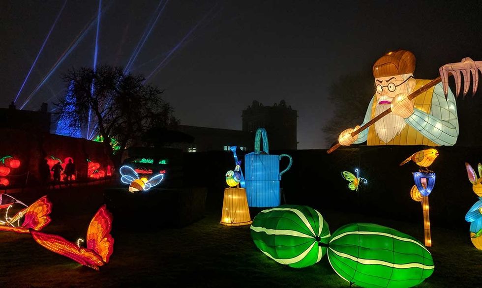 Longleat light festival blooloopLIVE Nighttime Spectaculars ISE2018