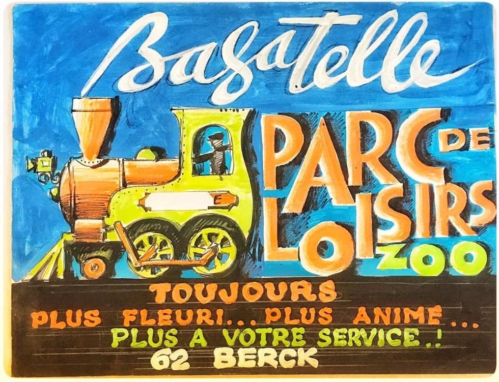 Looping Parc Bagatelle vintage poster