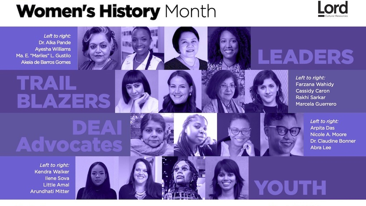 Lord Cultural Women's History Month 2023