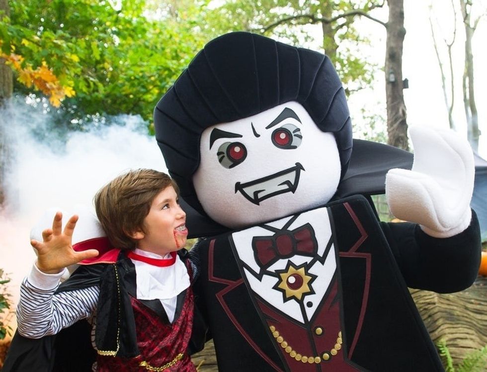 Lord Vampyre – star of Legoland Windsor's new Haunted House Monster Party