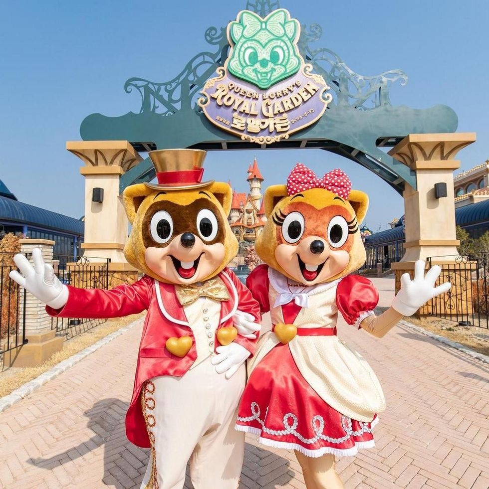 Lotte World Busan mascots