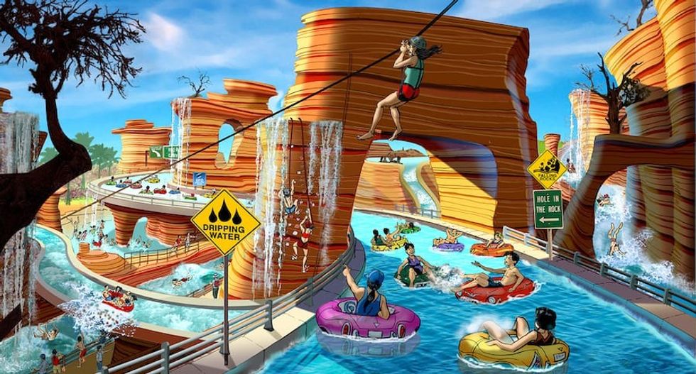 Lotte World Kimhae water park design