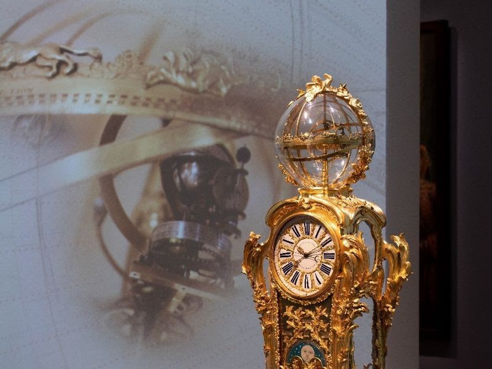 Louis XV,Passions of a King exhibition digital projection