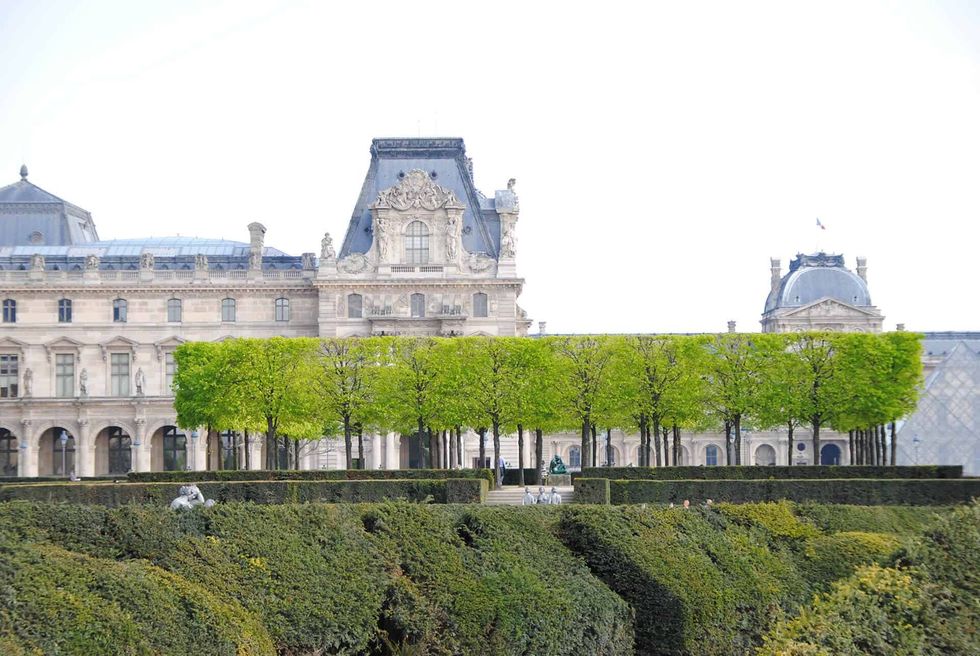 Lourve Paris Van Den Berk trees