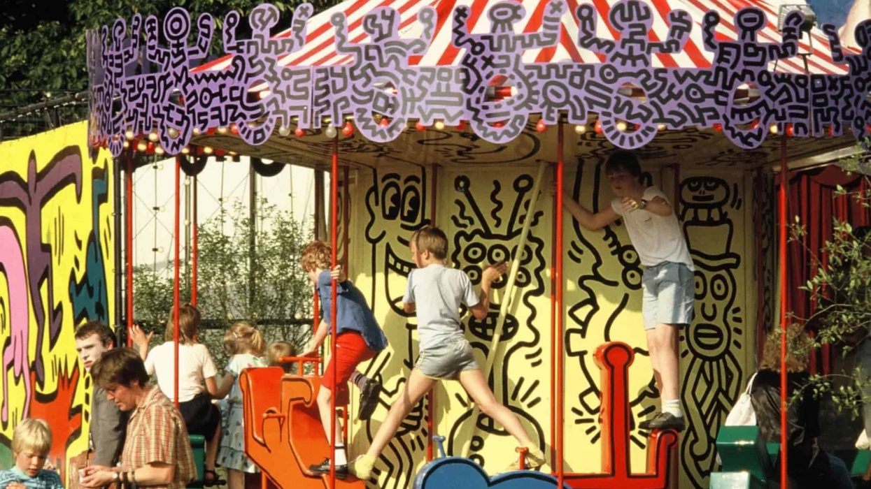 luna luna keith haring carousel