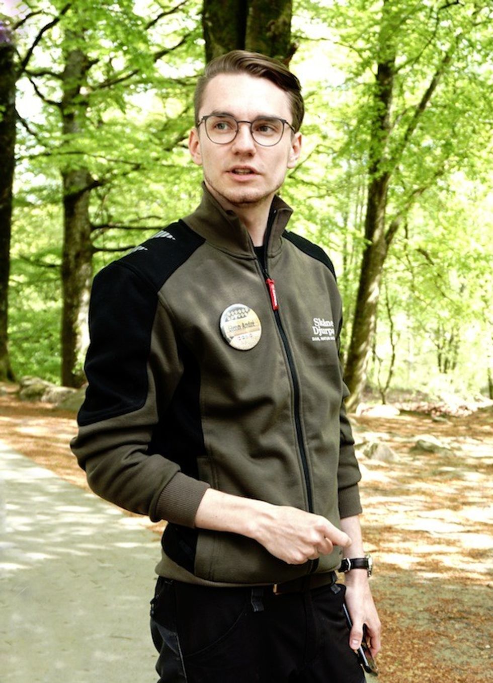 Lund Gruppen Glenn Andre Viste Bøe at Skånes Djurpark