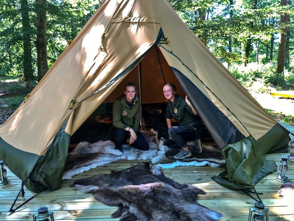 Lund Gruppen Skånes Djurpark Camp-oak