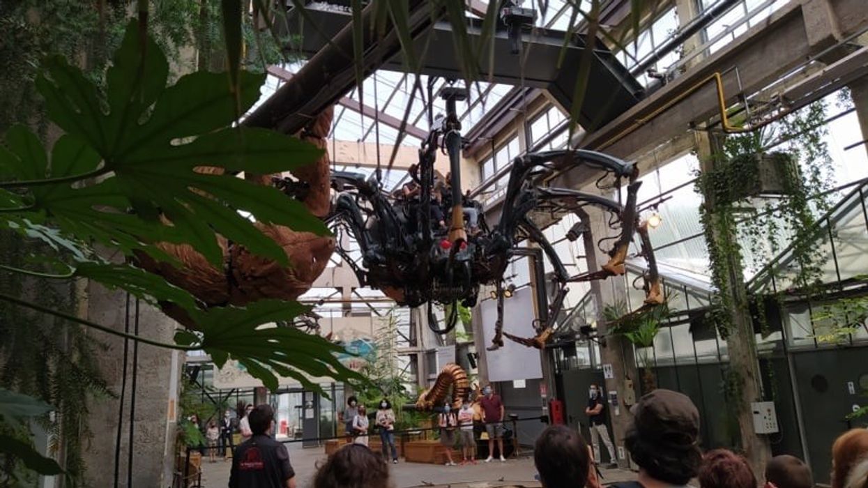 Machines de L'ile making of attractions