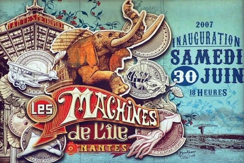 machines de lile poster elephant