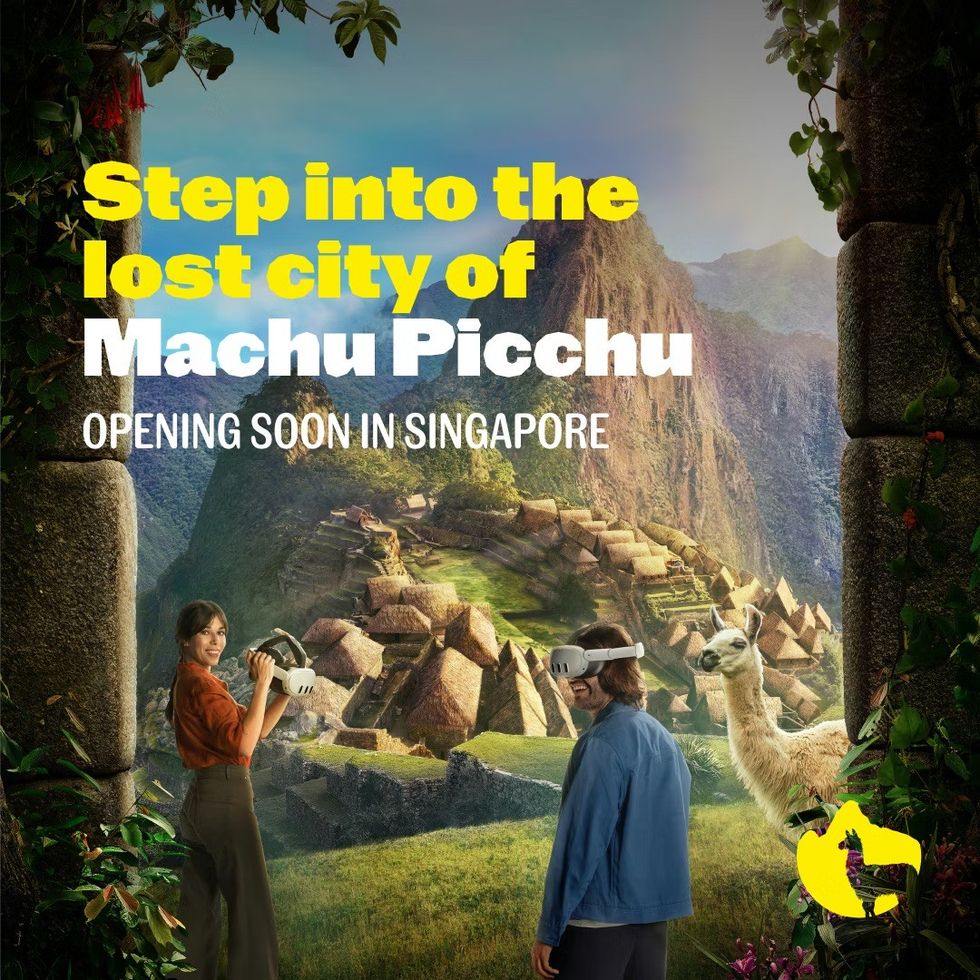 Machu Picchu: Journey to the Lost City opening soon in Singapore advert