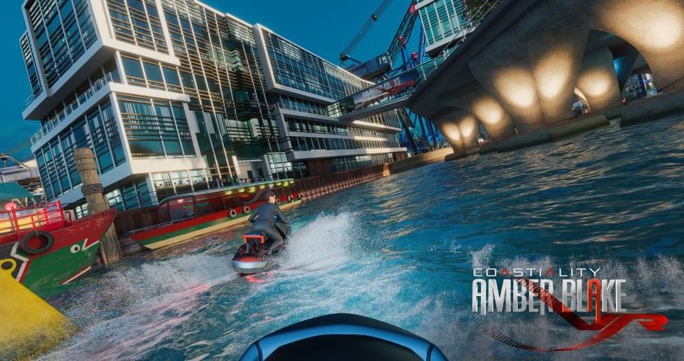 Mack Animation Europa Park VR Amber Blake Jet Ski