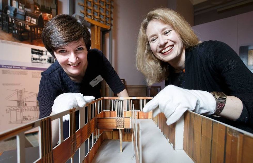 Mackintosh Tearoom Restoration_V&A dundee VandA dundee
