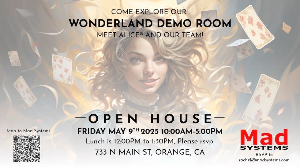 Mad Systems Open House invitation AAM 2025