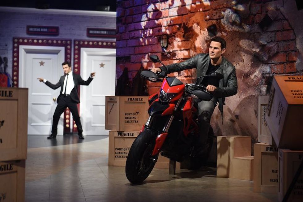 madame tussauds delhi india tom cruise merlin entertainments a