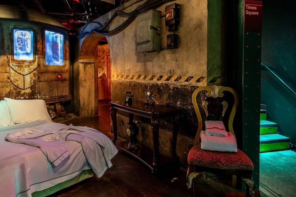 madame tussauds halloween hotel experience