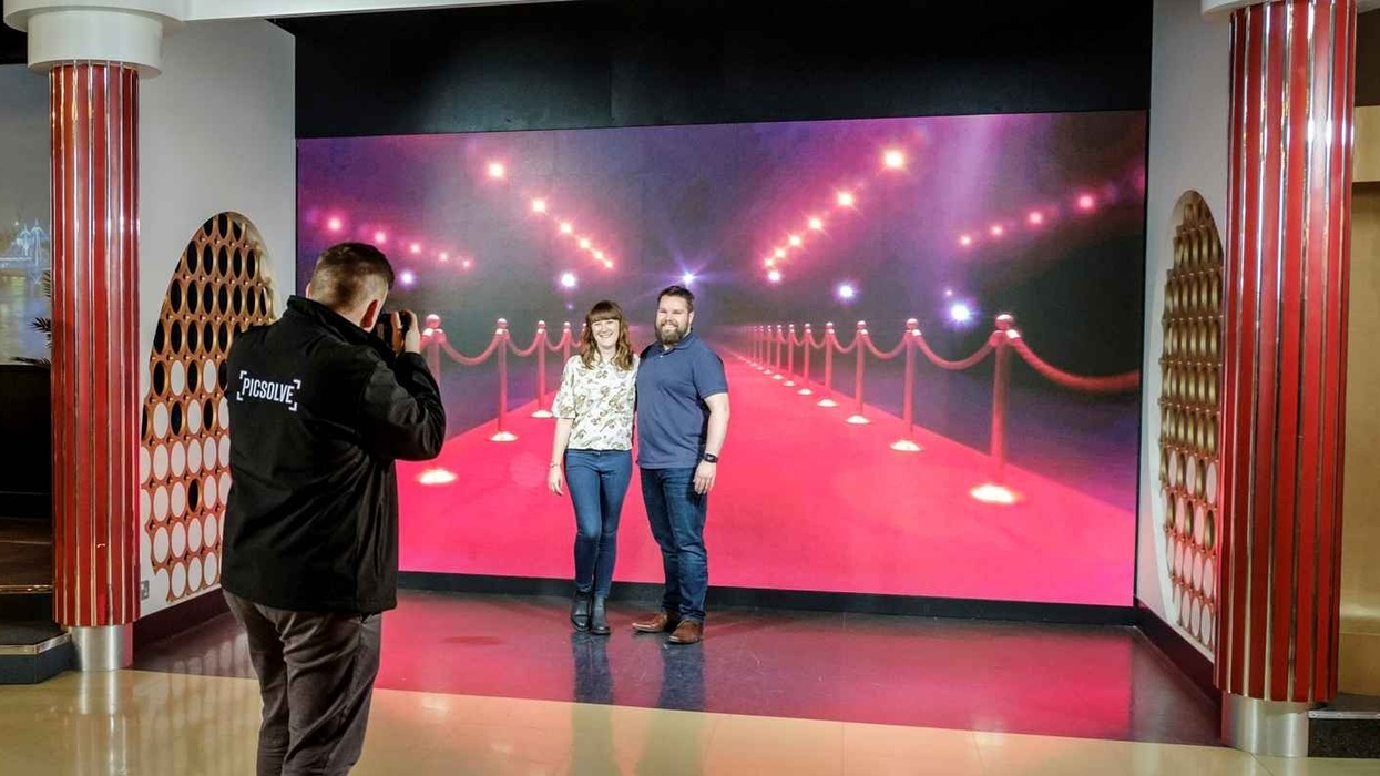 madame tussauds london meghan harry royal wedding experience wall