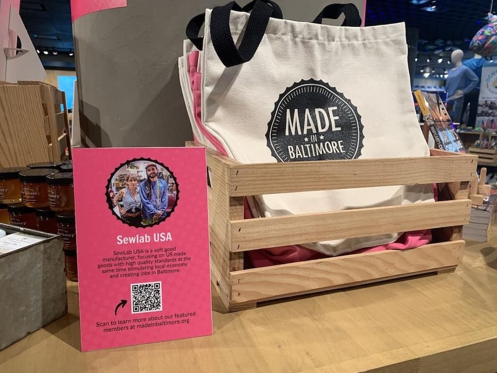 Made in Baltimore Tote Bag
