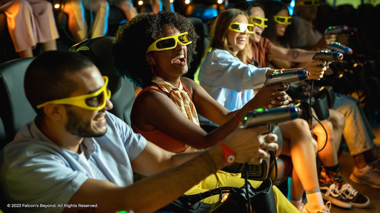 MadMage guests with 3d glasses