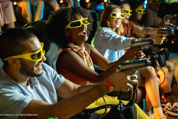 MadMage guests with 3d glasses