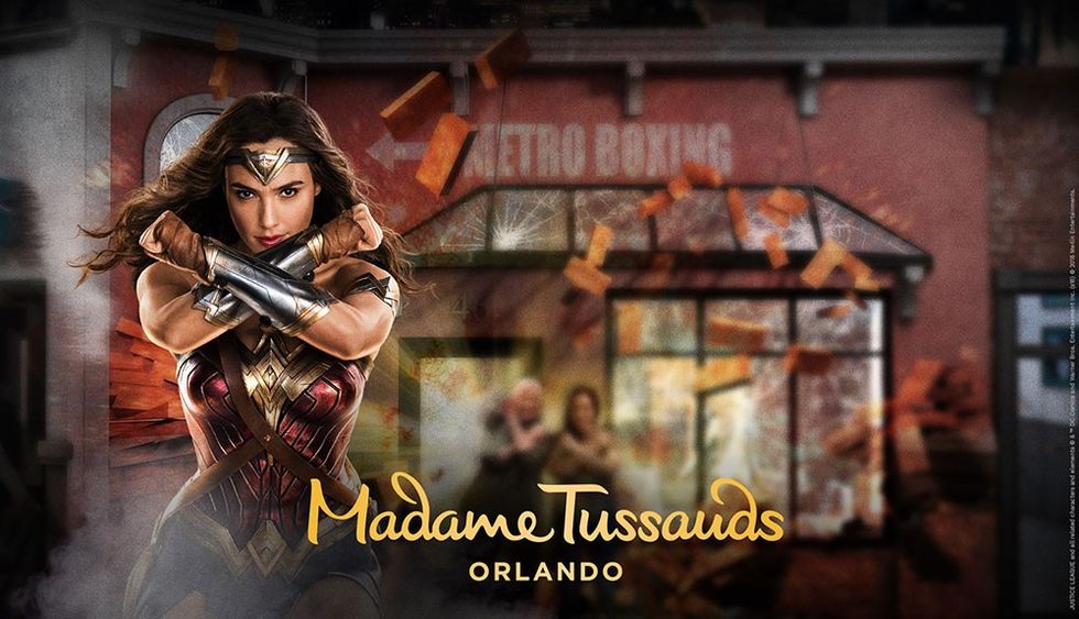 Madme Tussauds Orlando Justice League Wonder Woman