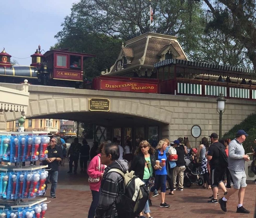 Magic Kingdom railroad